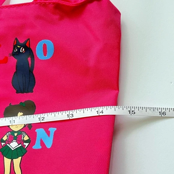 *📌SOLD* NWT Sailor Moon Pink Tote from JAPAN - Picture 9 of 12